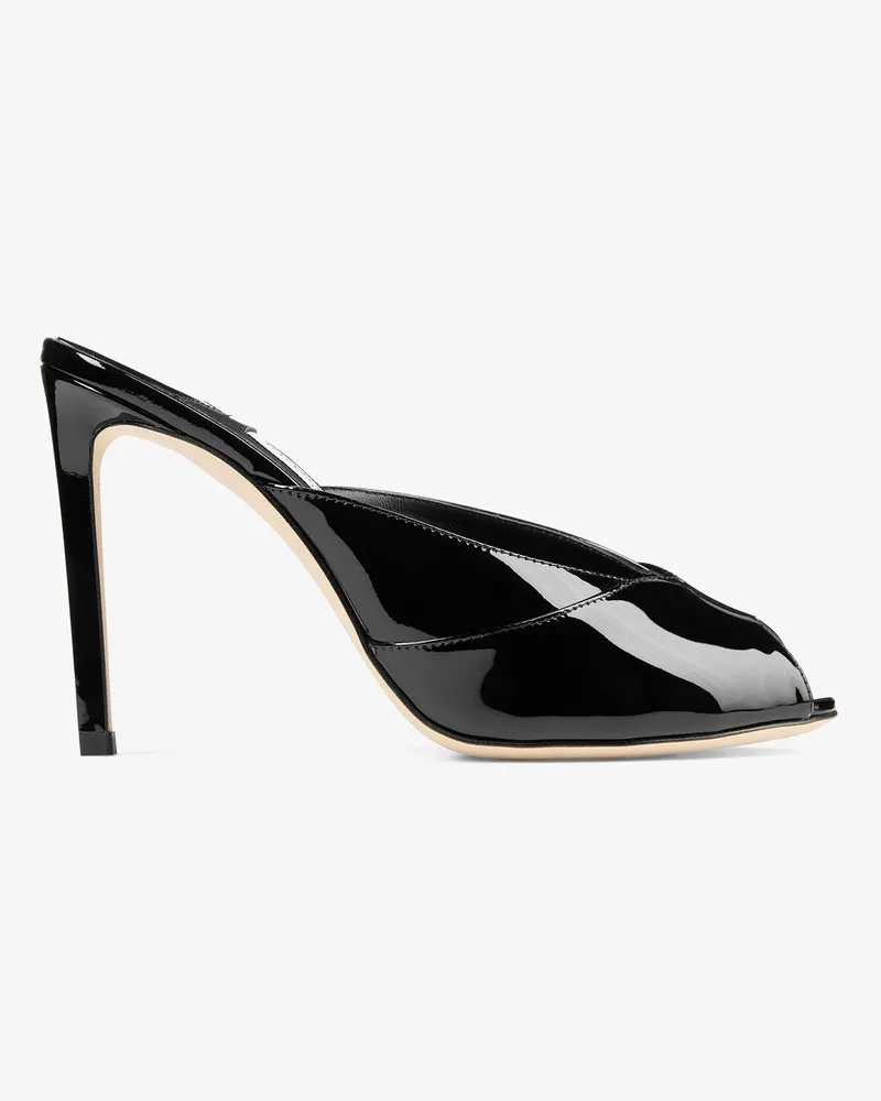 Jimmy Choo Brigitte Mule 100 Schwarz