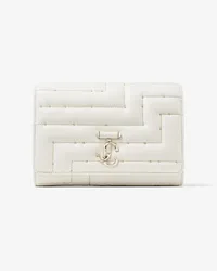 Jimmy Choo Avenue Clutch Latte