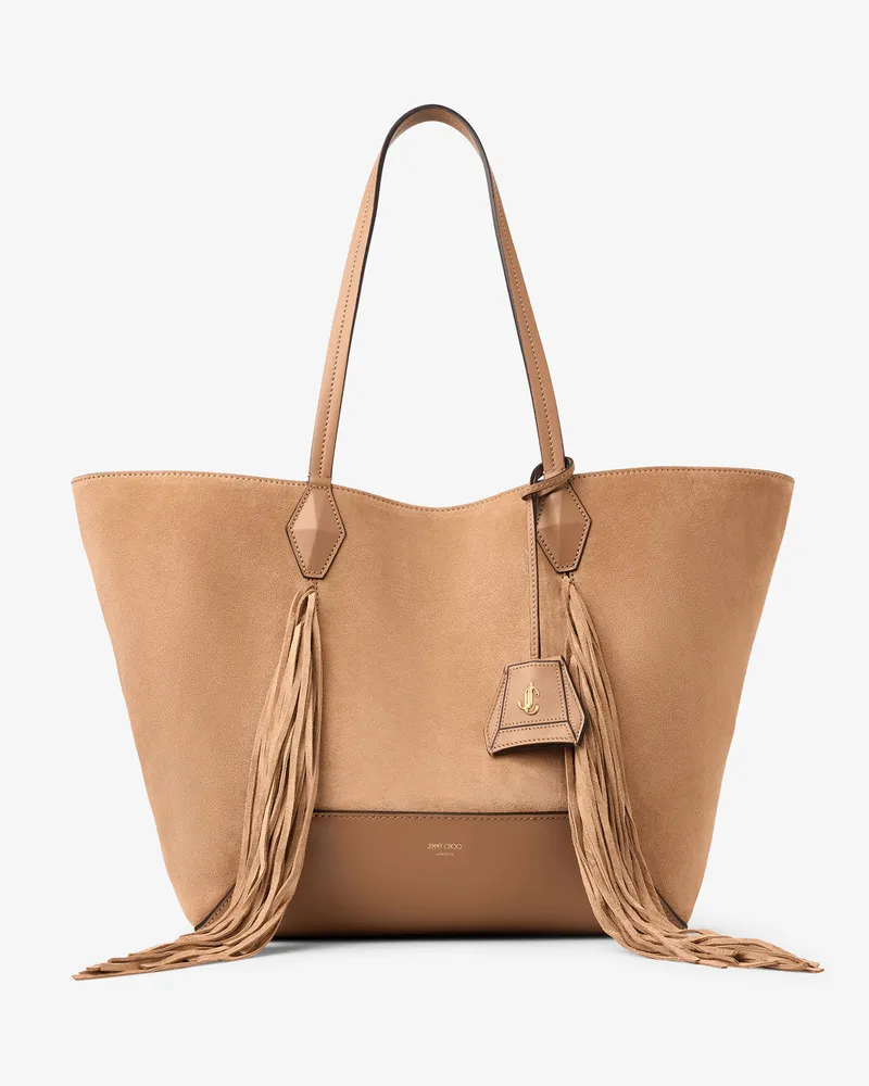 Jimmy Choo Diamond Tote Medium Toffee