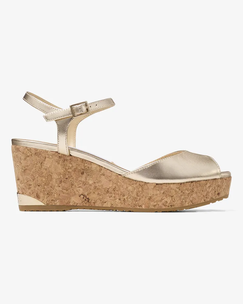Jimmy Choo Perla 70 Champagner