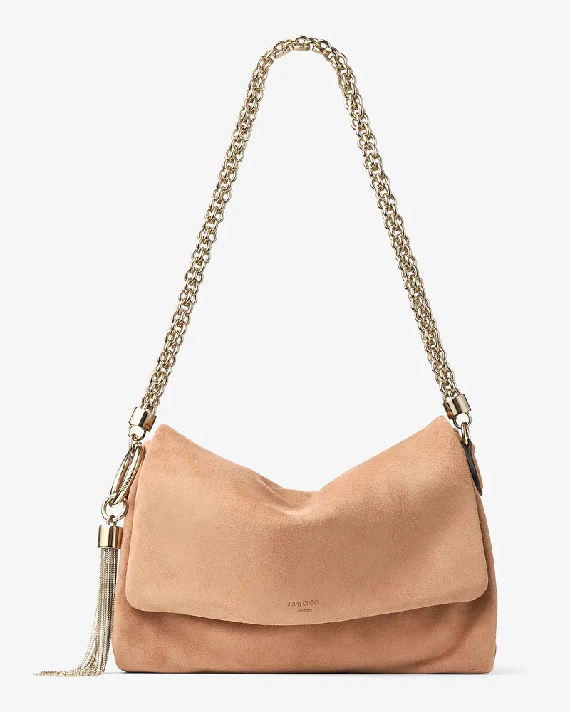 Jimmy Choo Callie Flap Toffee