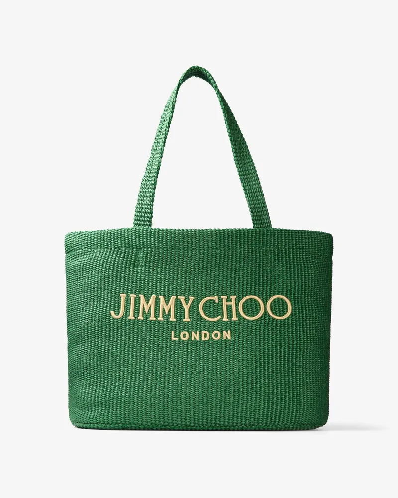 Jimmy Choo Beach Tote East-West Vert