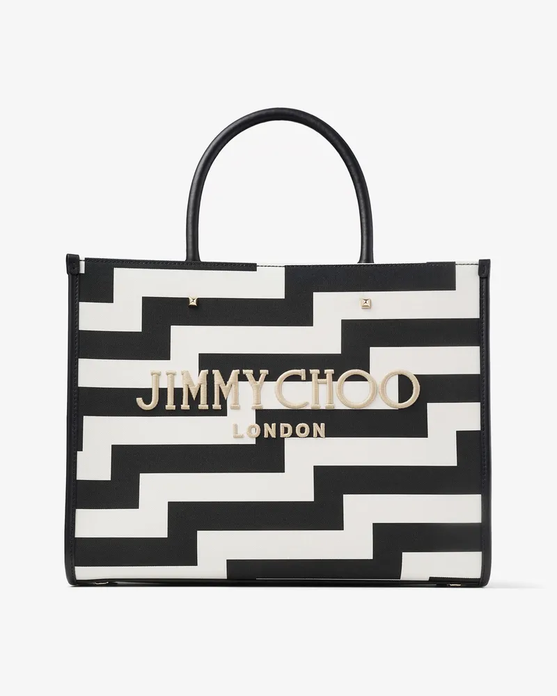 Jimmy Choo Avenue M Tote Black