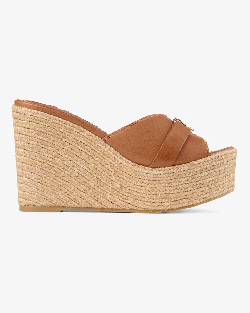 Jimmy Choo Leda Wedge 100 Braun