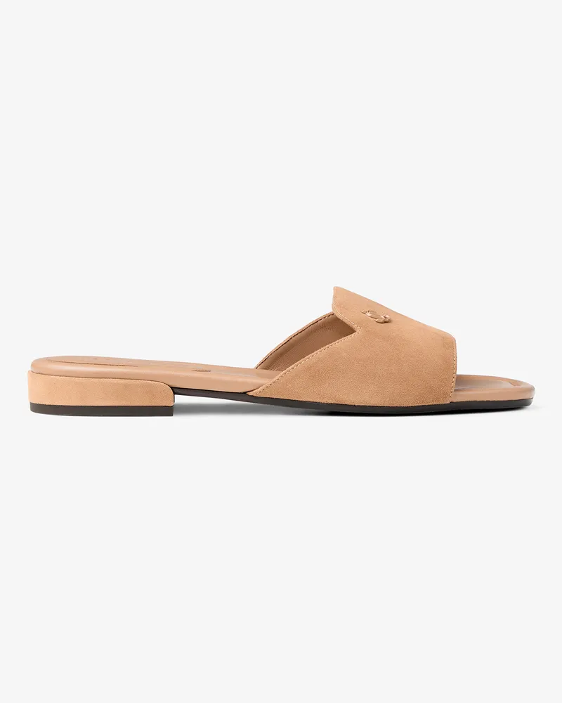Jimmy Choo Dina Flat Toffee