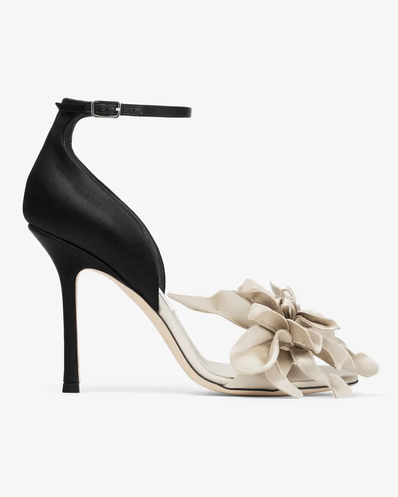 Jimmy Choo Biker/M Knochenfarben