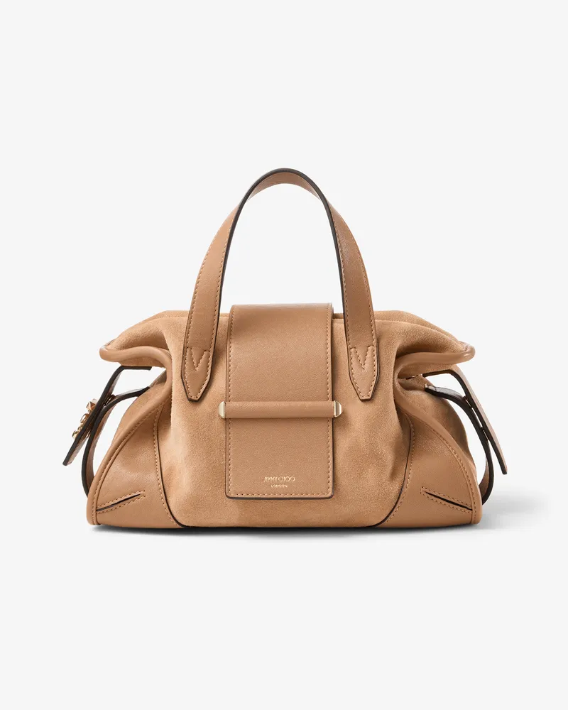Jimmy Choo Bar Holdall Small Toffee