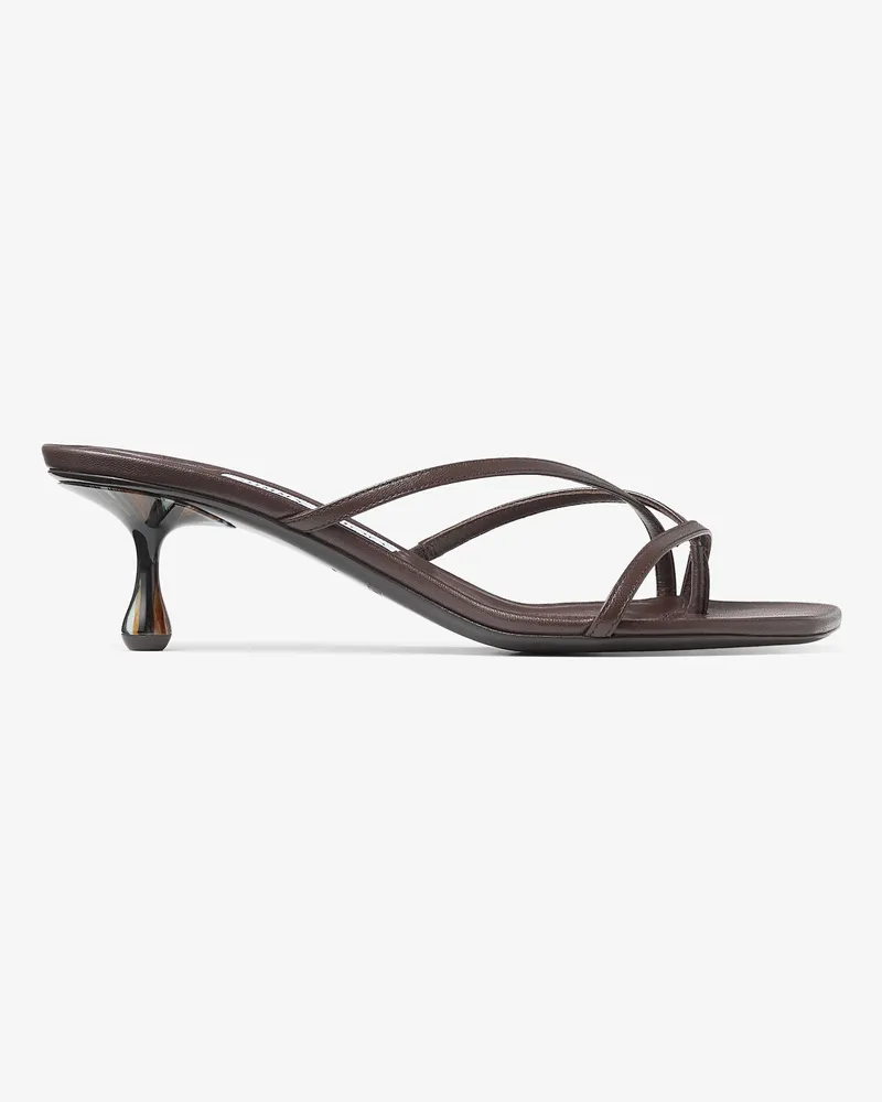 Jimmy Choo Etana Mule 50 Schokolade