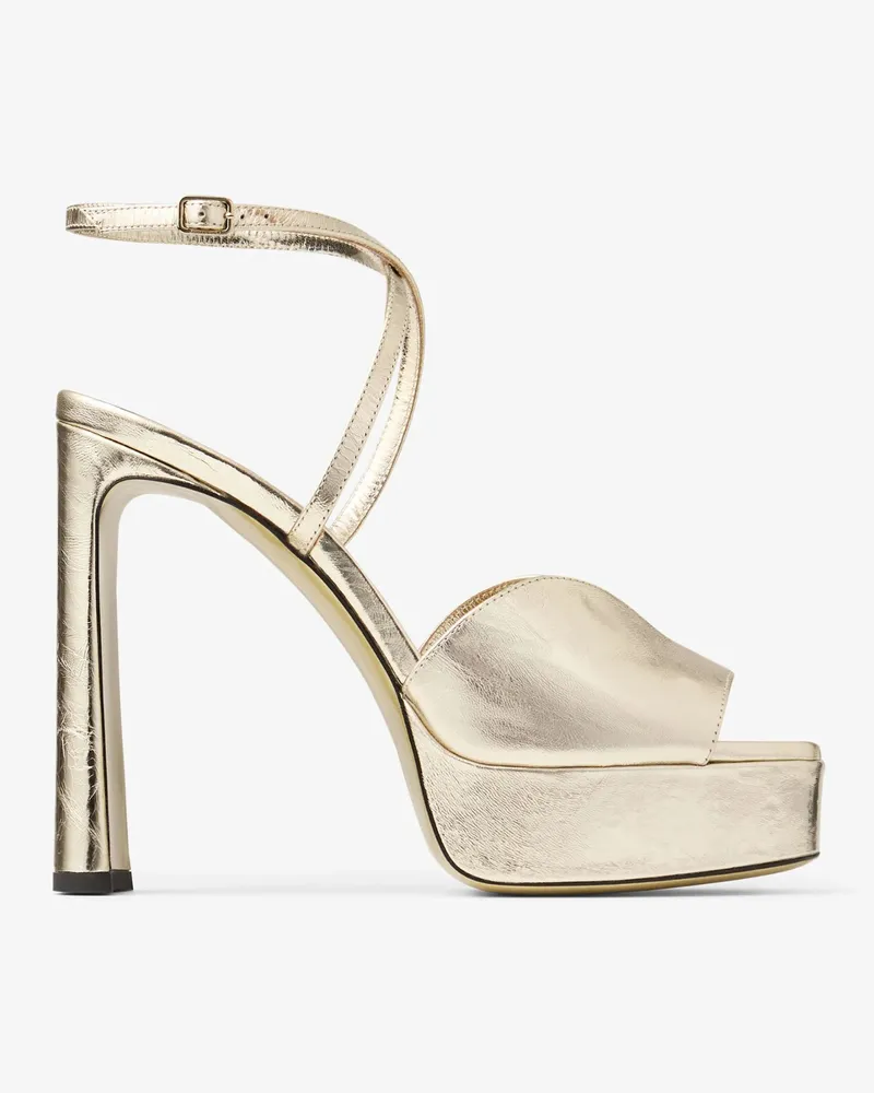 Jimmy Choo Karli Platform 125 Silver