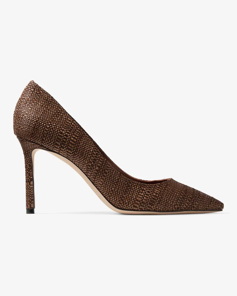 Jimmy Choo Romy 85 Hellbraun