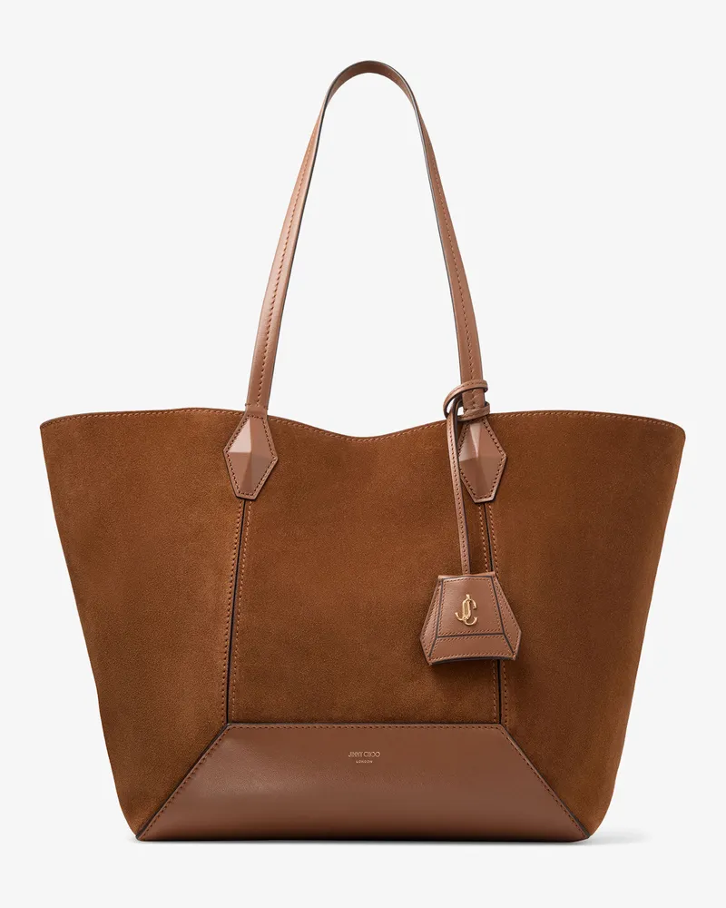 Jimmy Choo Diamond Tote Medium Braun