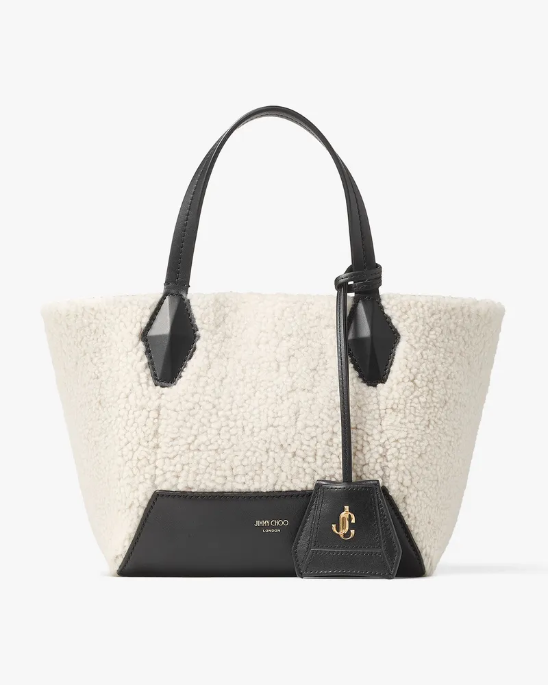 Jimmy Choo Diamond Tote Small Natur
