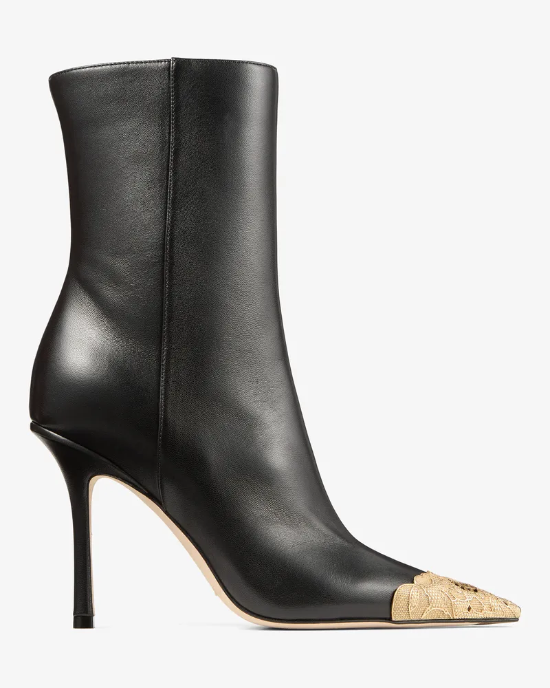 Jimmy Choo Faiz Ankle Boot 100 Schwarz
