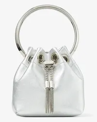 Jimmy Choo Micro Bon Bon Silber