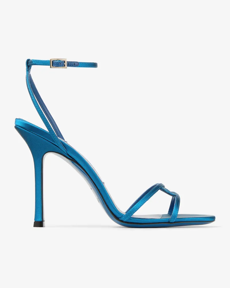 Jimmy Choo Leo 100 Lagunenblau