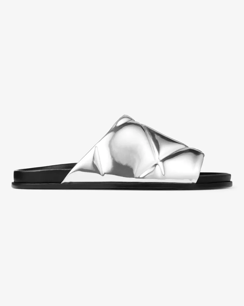 Jimmy Choo Sav Slide M Silber