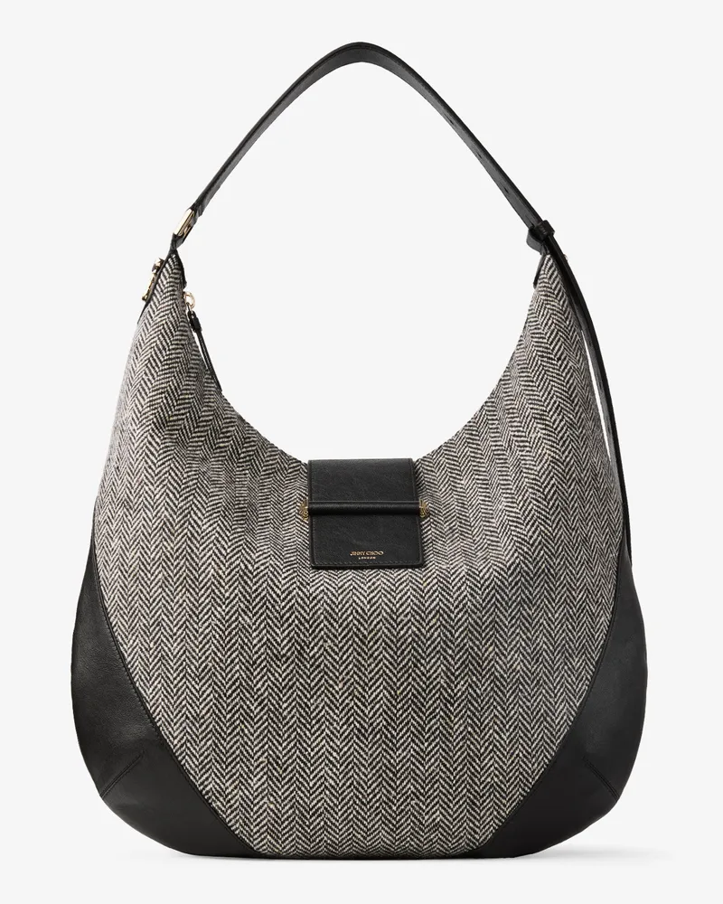 Jimmy Choo Bar Hobo Medium Schwarz