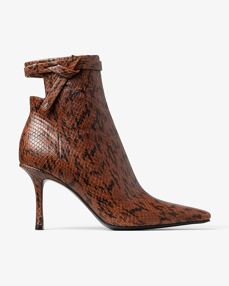 Jimmy Choo Camie Ankle Boot 85 Cognac
