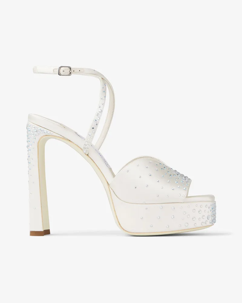 Jimmy Choo Karli Platform 125 Elfenbein