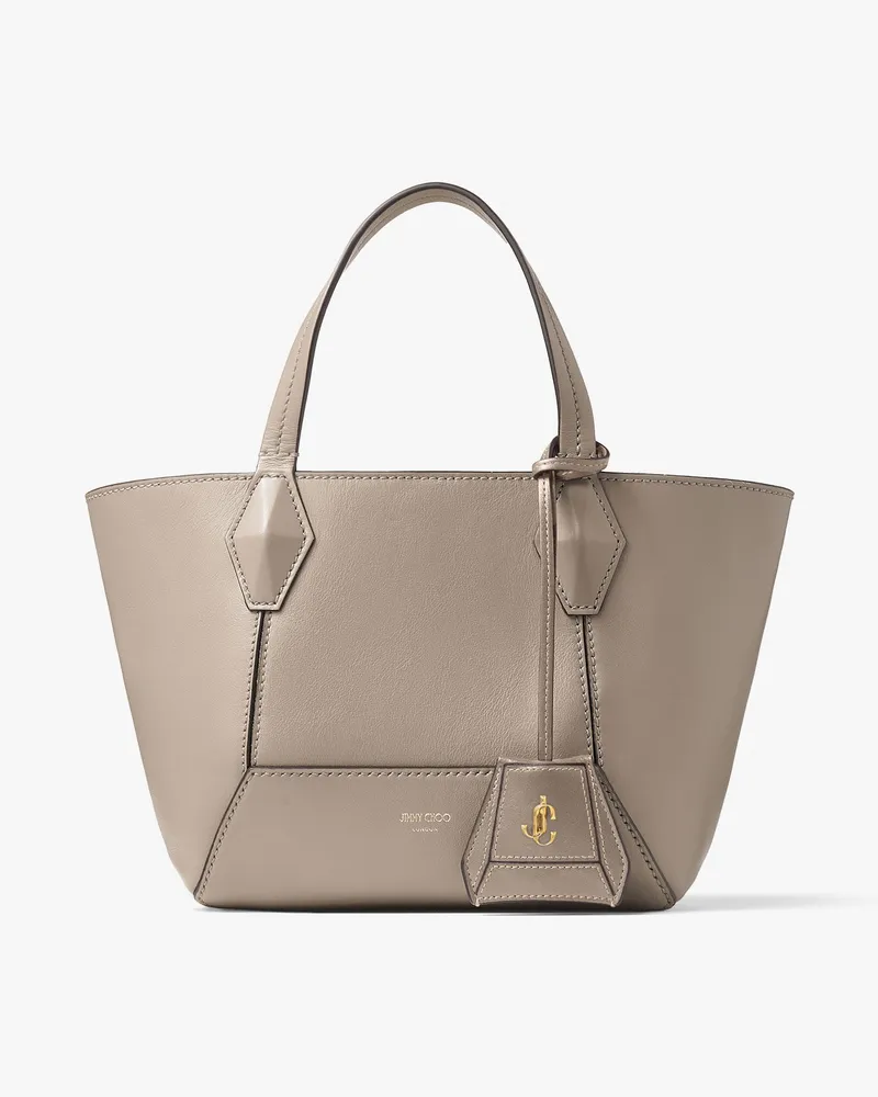 Jimmy Choo Diamond Tote Small Taupe