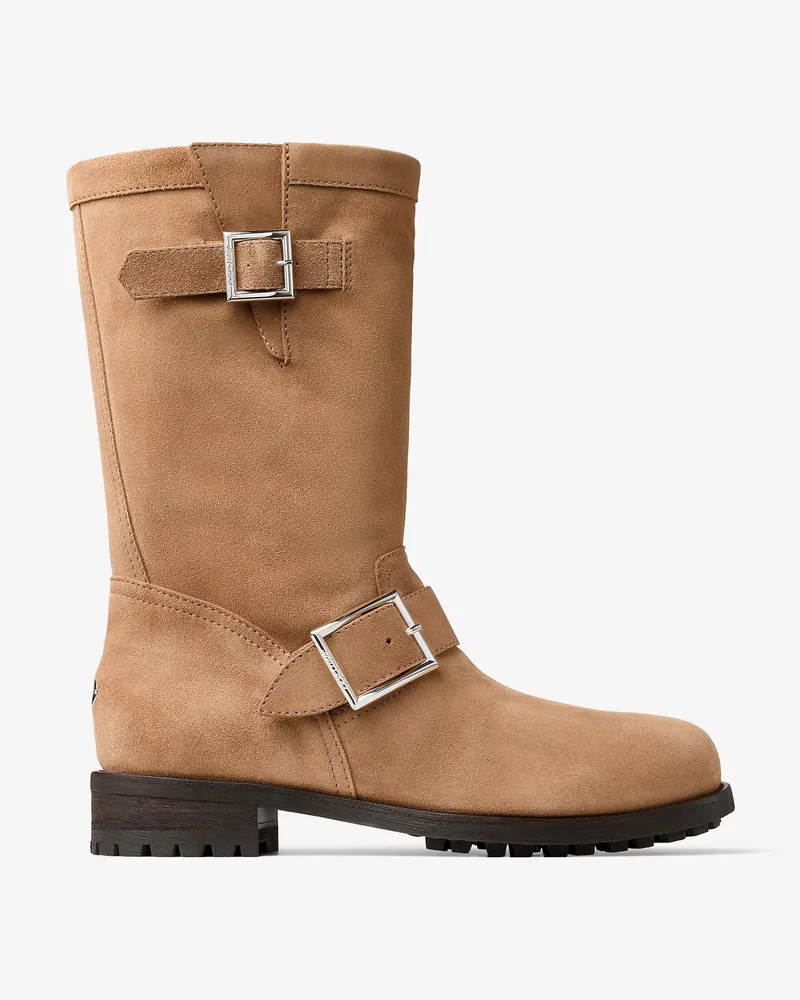 Jimmy Choo Biker Mid Toffee