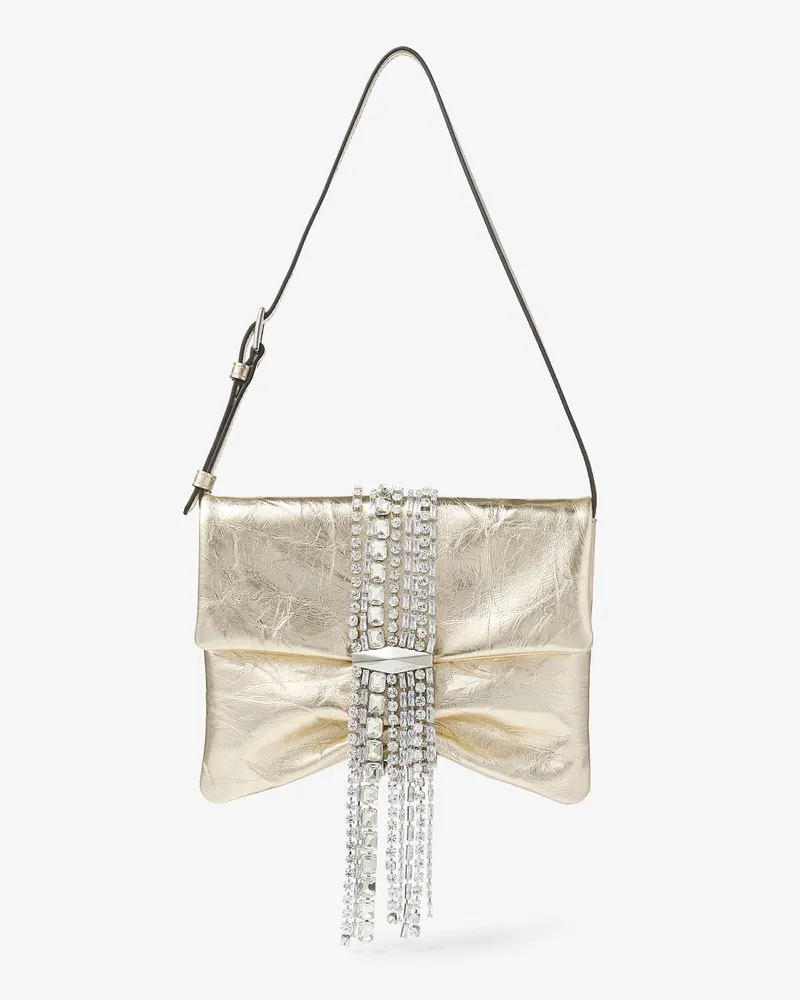 Jimmy Choo Zandra Shoulder Hellplatin