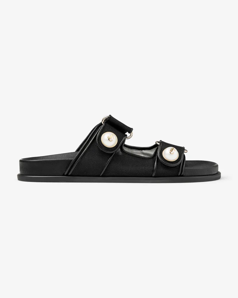 Jimmy Choo Fayence Sandal Schwarz