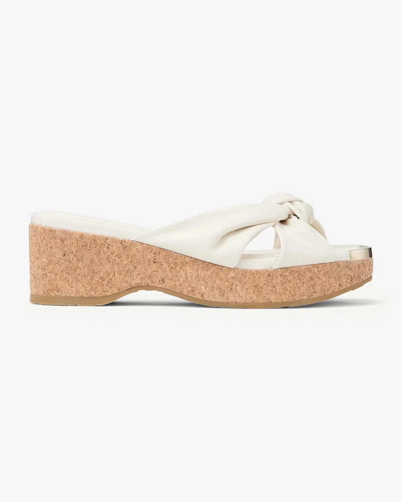 Jimmy Choo Avenue Wedge 50 Neutral
