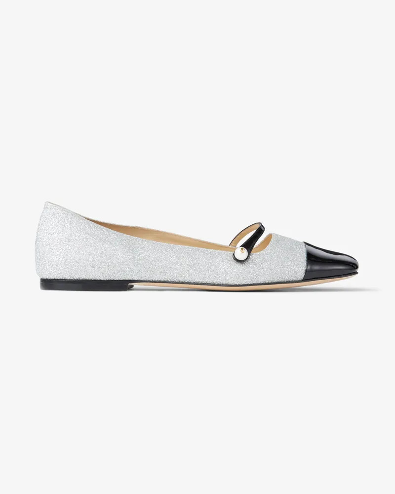 Jimmy Choo Elisa Flat Schwarz