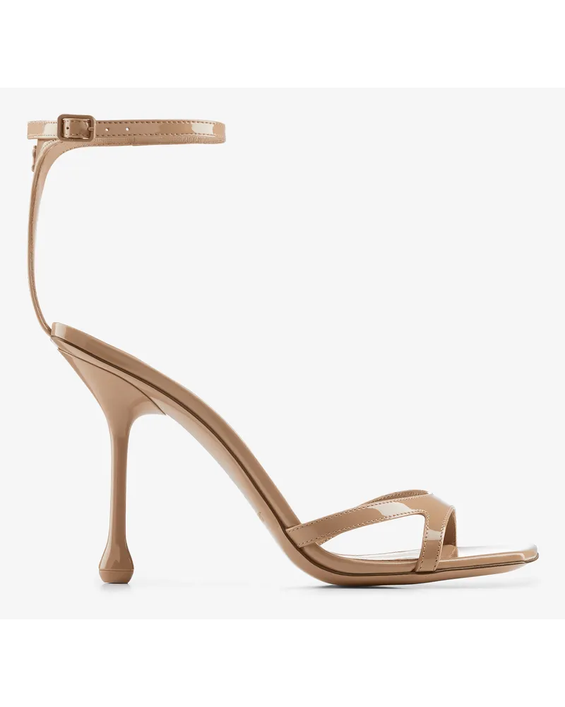 Jimmy Choo Ixia Sandal 95 Biscuit