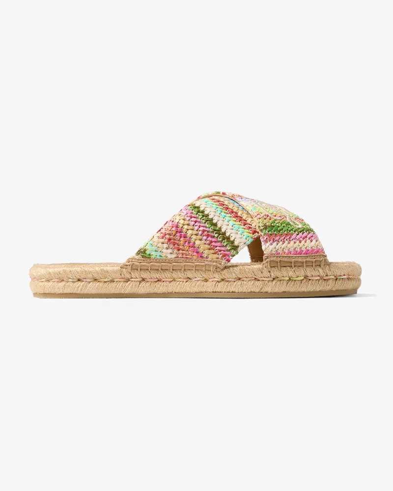 Jimmy Choo Aciel Sandal Flat Multicolore