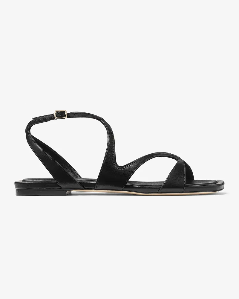 Jimmy Choo Ayla Flat Schwarz