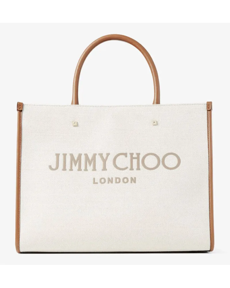 Jimmy Choo Avenue M Tote Natur