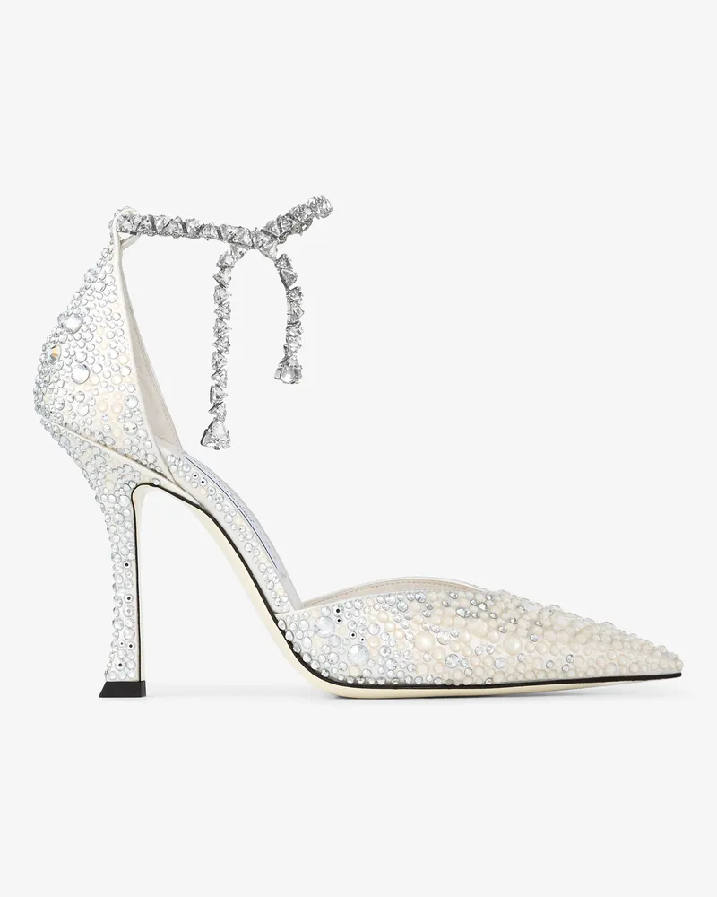 Jimmy Choo Stevie 100 Elfenbein