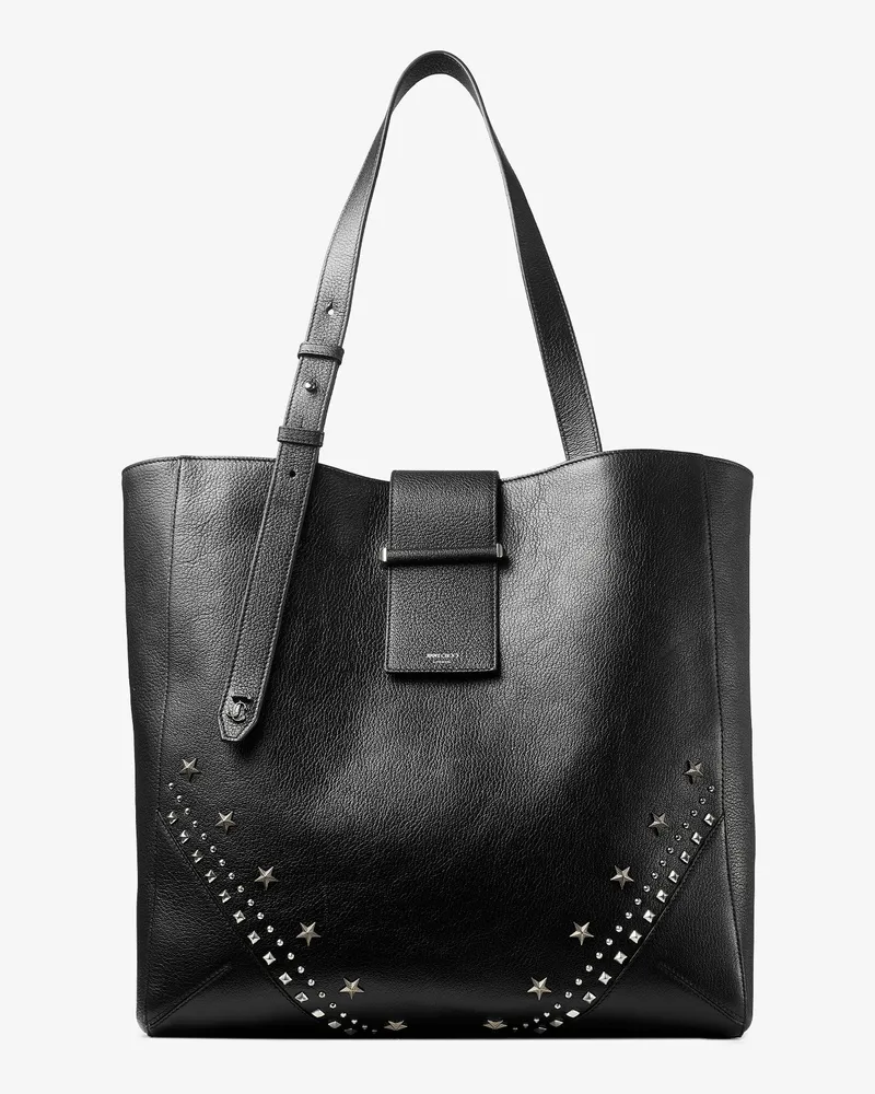 Jimmy Choo Bar Vertical Tote Medium Schwarz