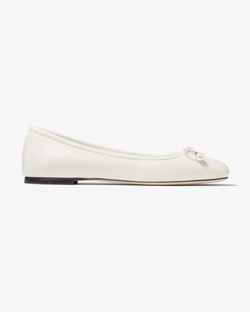 Jimmy Choo Elme Flat Neutral