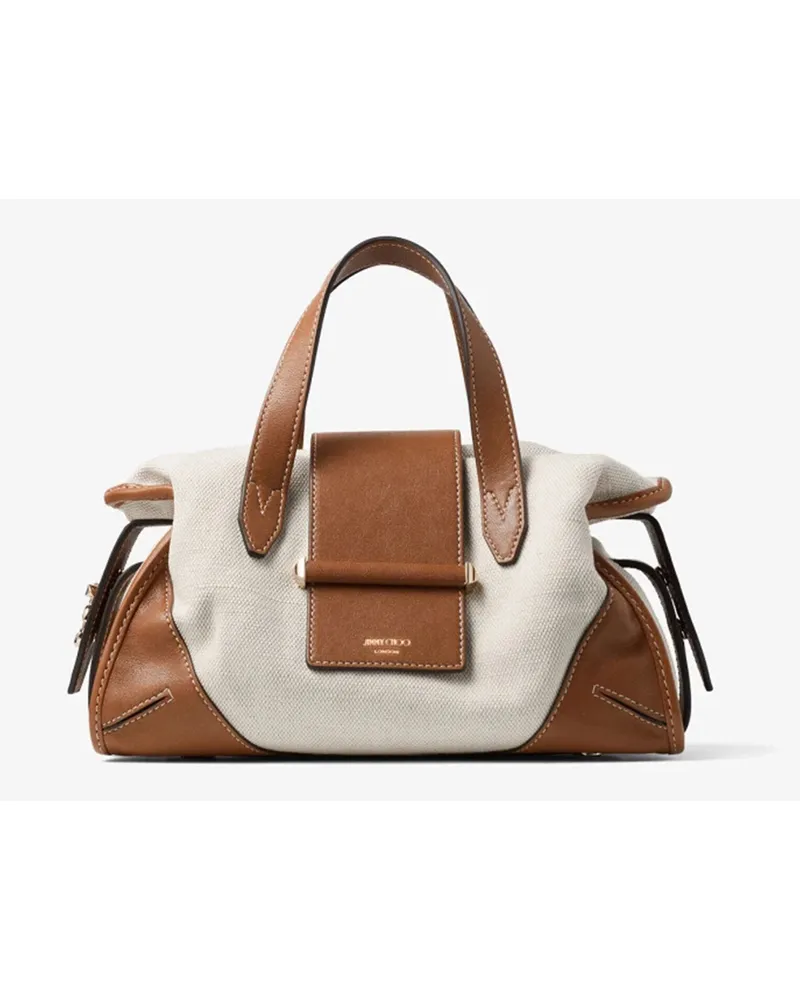 Jimmy Choo Bar Holdall Small Natur