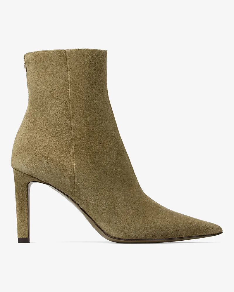 Jimmy Choo Frankie Ankle Boot 85 Kaperngrün
