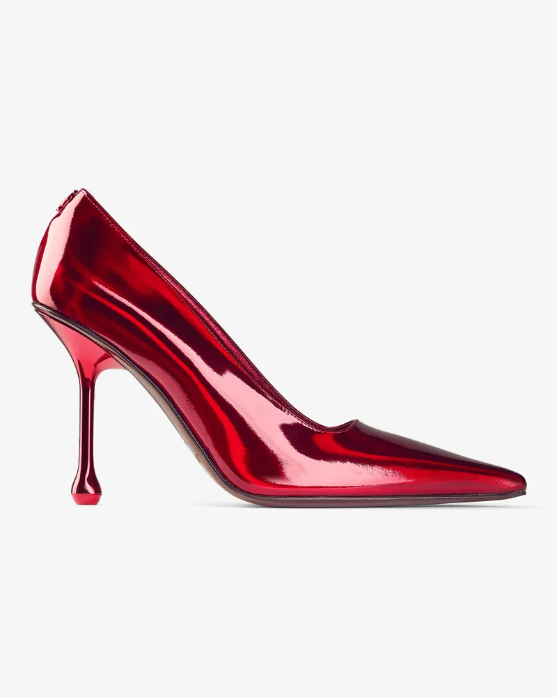 Jimmy Choo Ixia 95 Rubinrot