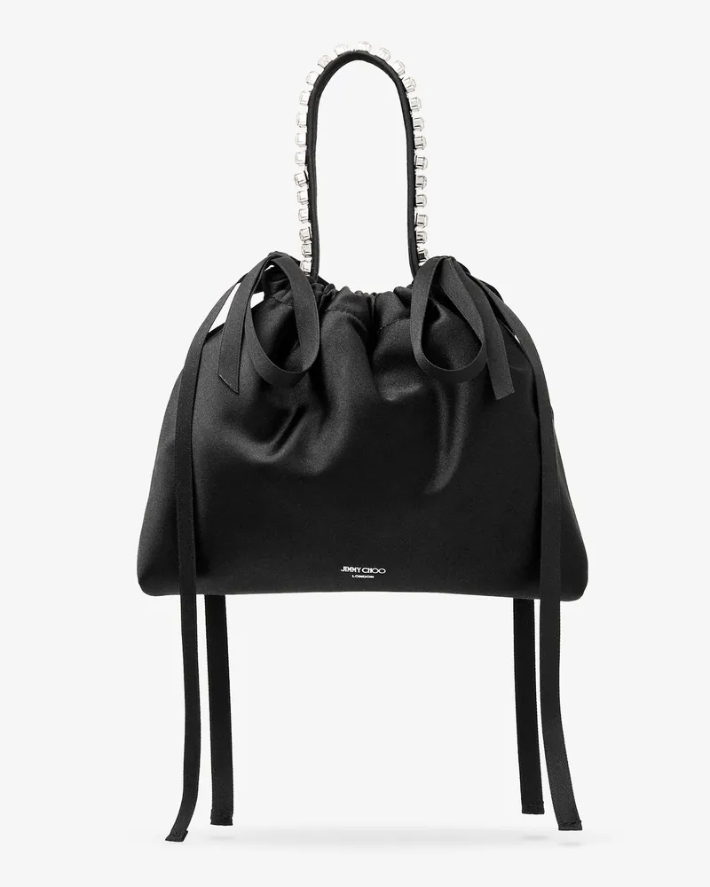 Jimmy Choo Drawstring Mini Th Black