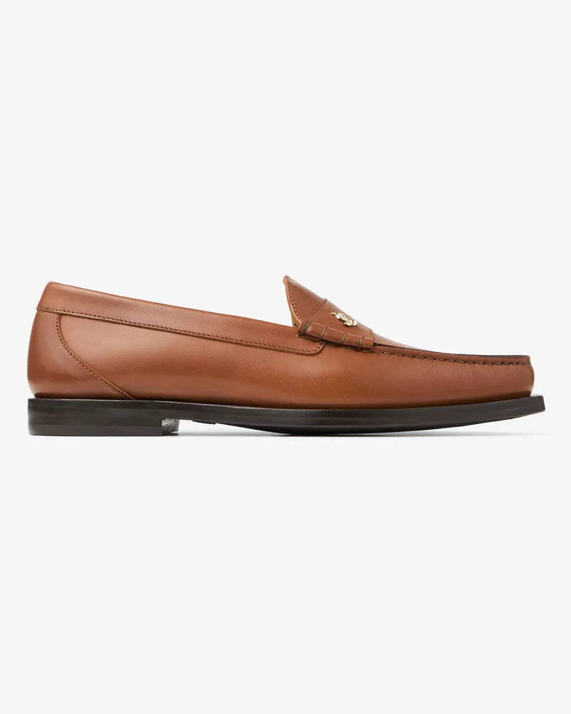 Jimmy Choo Ethan Loafer Hellbraun