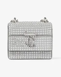 Jimmy Choo Micro Avenue Quad Silber