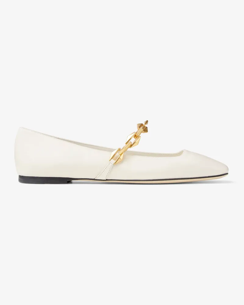Jimmy Choo Diamond Tilda Flat Neutral
