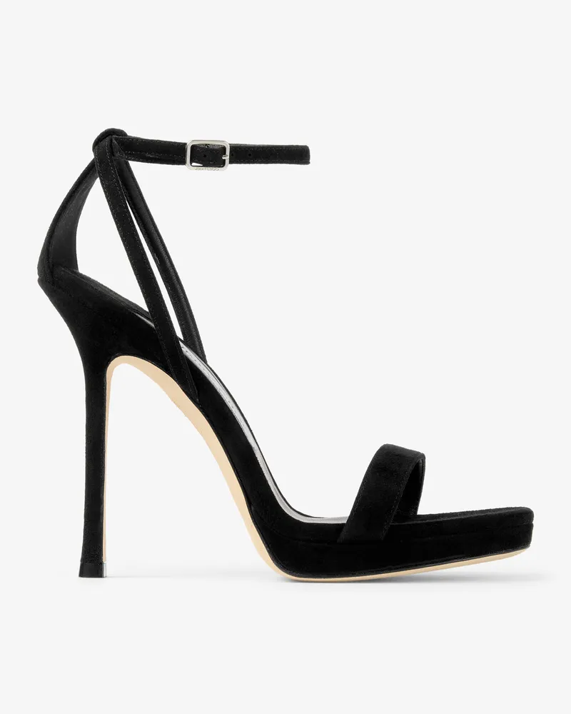 Jimmy Choo Moza Platform120 Schwarz