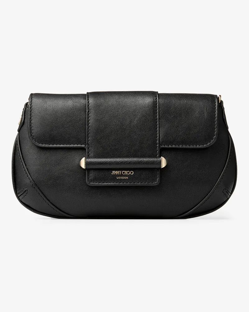 Jimmy Choo Bar Wallet With Chain Schwarz