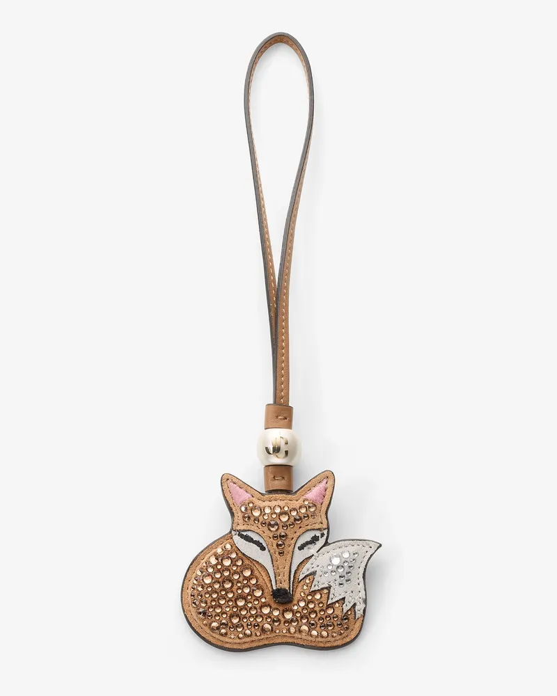Jimmy Choo Fox Charm Toffee