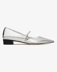 Jimmy Choo Carolyn Flat Silber