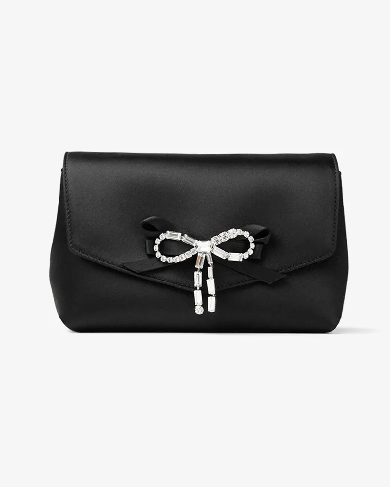 Jimmy Choo Soft Bow Mini Bag Schwarz