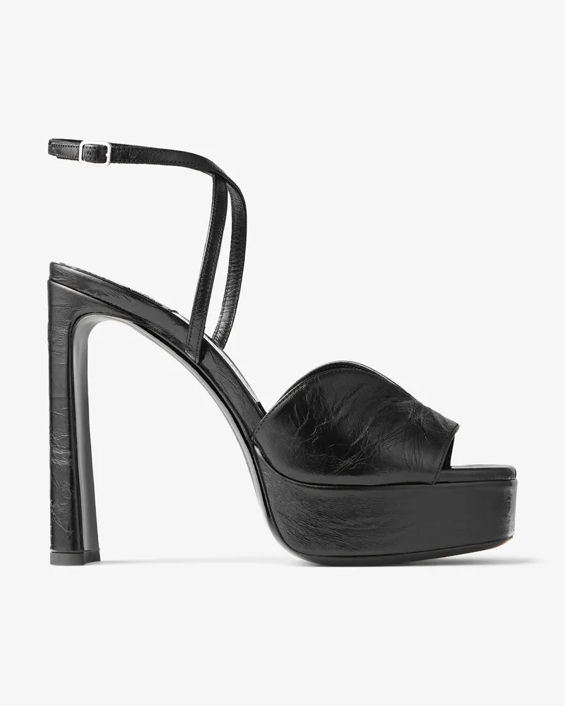 Jimmy Choo Karli Platform 125 Schwarz