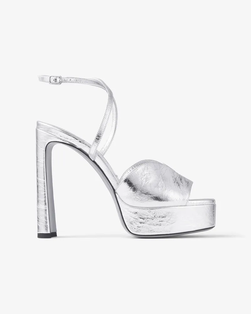Jimmy Choo Karli Platform 125 Silber